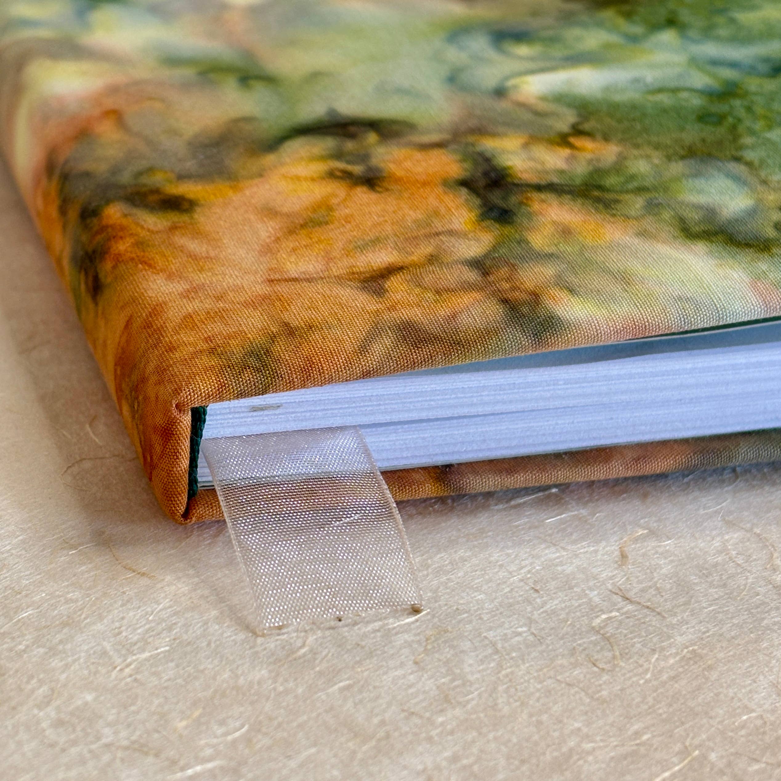 Petrichor & Co. - Wholesale Journal/Diary - Handmade Puffy Journal – Upcycled Thrifted Fabric, 100 Pages9