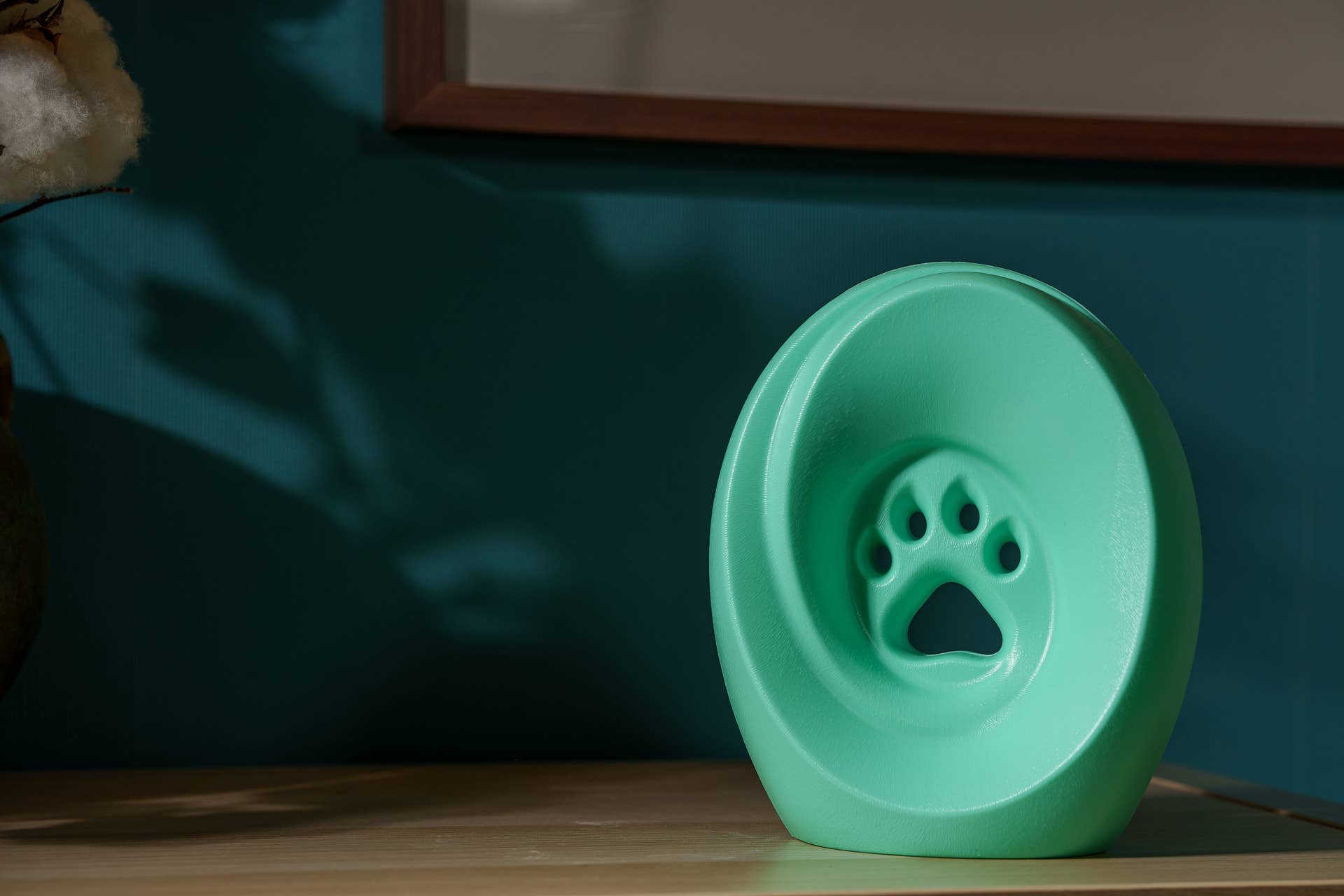 Pulvis Art Urns – Großhandel Haustier-Urne/Andenken-Box – Legacy Paw Urne für die Einäscherung – Mint | Tierurne6