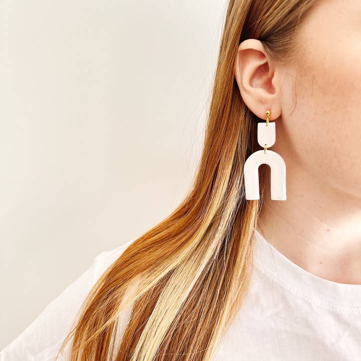 SageClayCo - Wholesale Dangle Earrings - Cali - Handmade Polymer Clay Earrings6