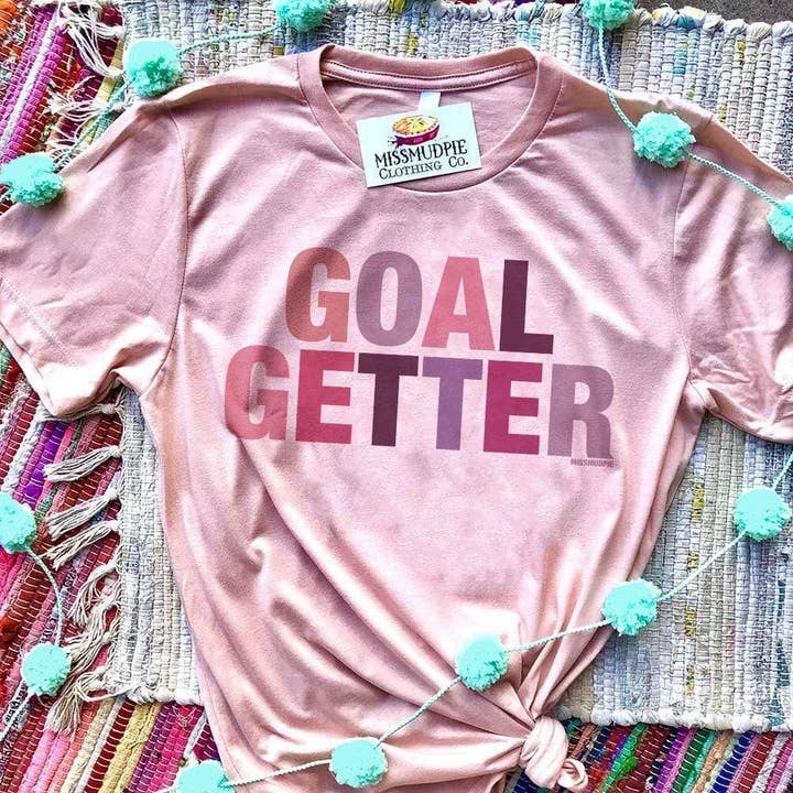 THE LATTIMORE CLAIM - Wholesale Screen Printed T-Shirt - Women's - GOAL GETTER - 2 Color Options1