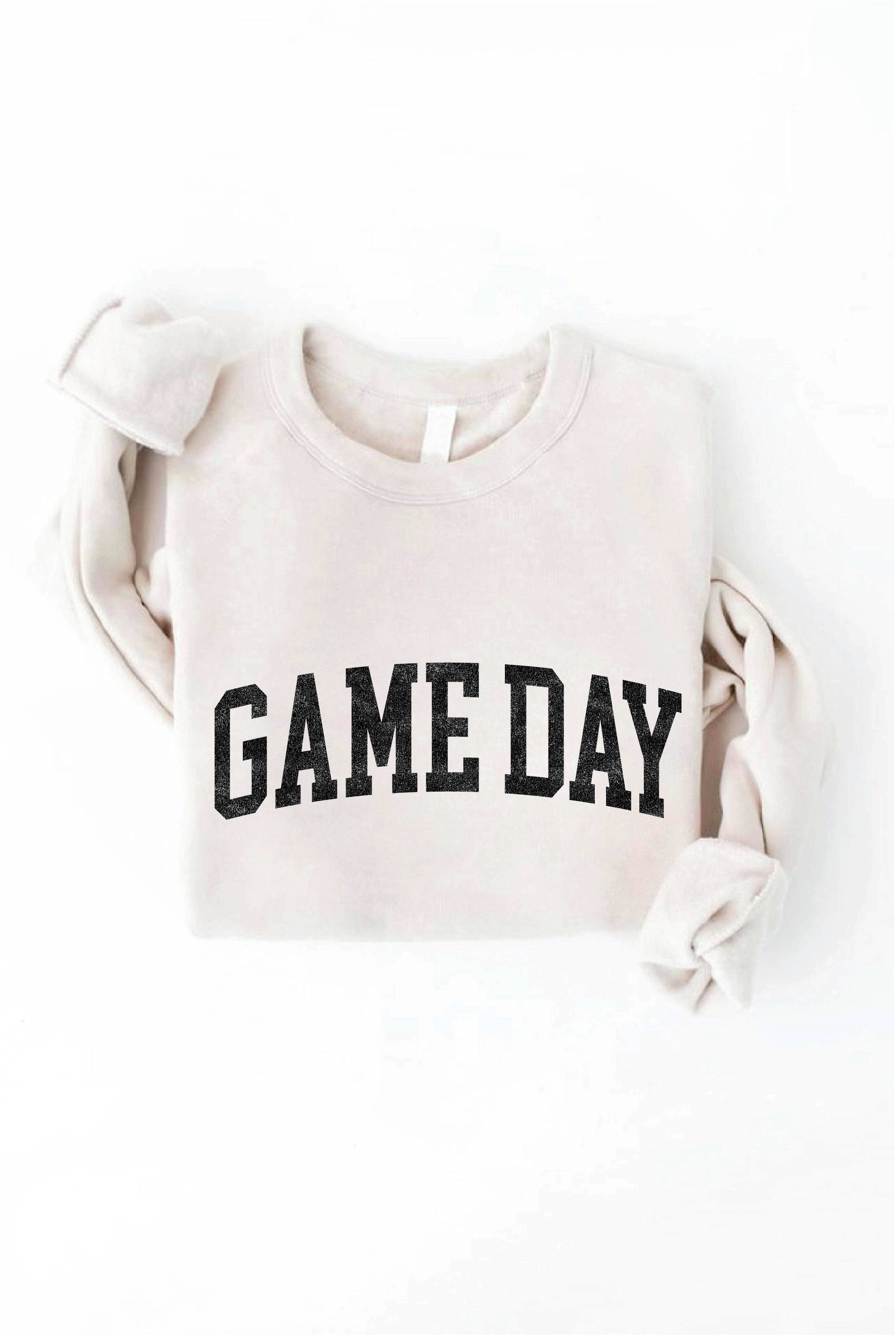 OAT COLLECTIVE - Wholesale Graphic Sweatshirt - Women's - GAME DAY Graphic Sweatshirt0