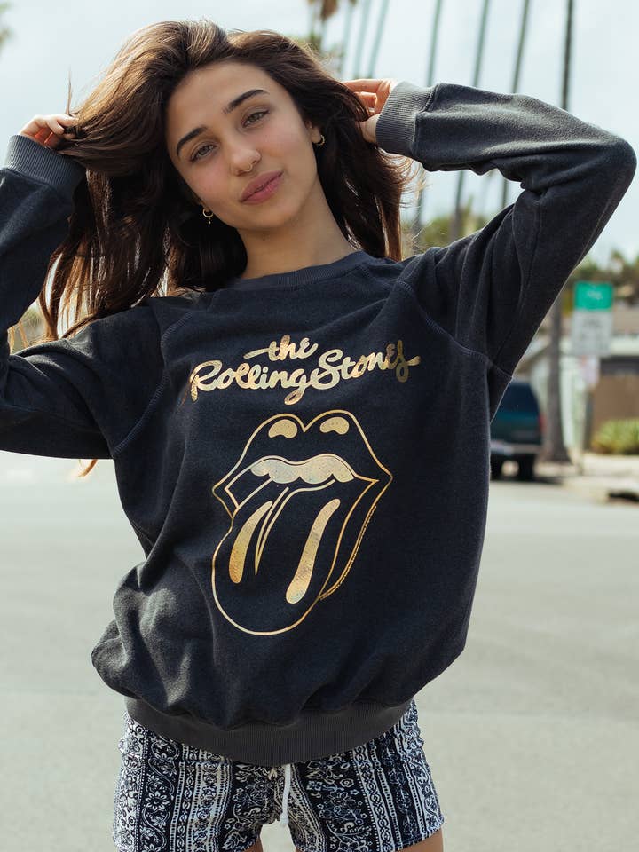 Rolling Stones Sticky Fingers Sweatshirt for wholesale by Life Clothing Co