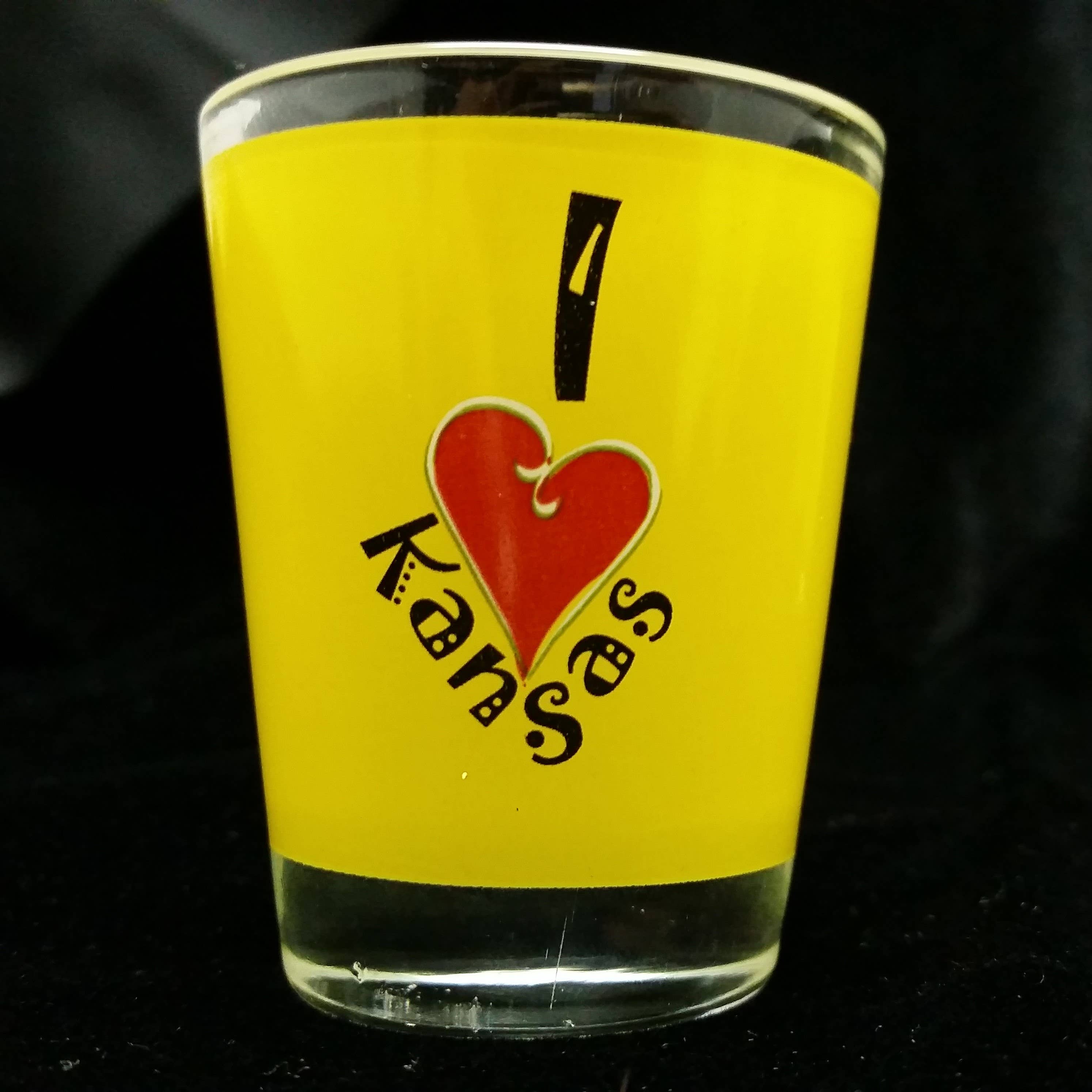 7 Star – wholesale Shotglas – Jag älskar Kansas Shot Glass 2 oz0