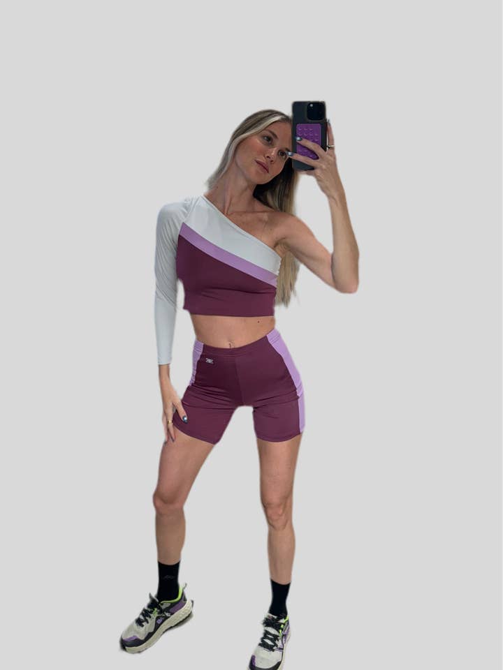 MOMENT SET/MAGENTA, LILAS ET GRIS CLAIR pour la vente par Diamond Activewear