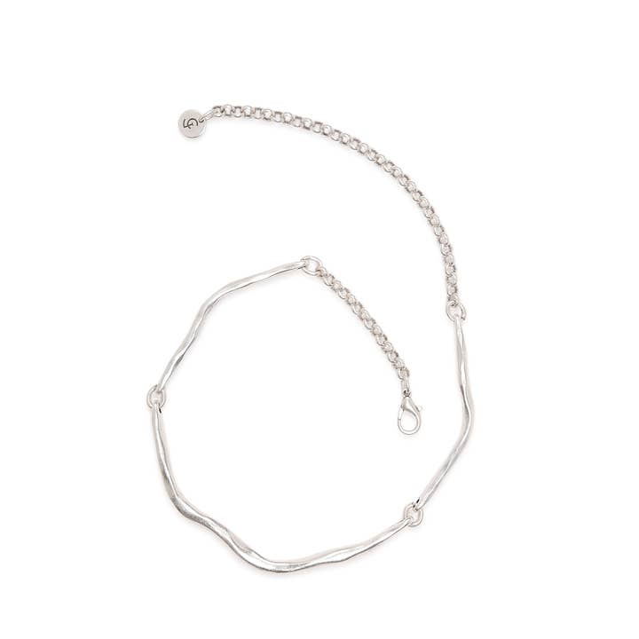 Chanour - Wholesale Link & Chain Necklace - Handmade Pewter Necklace - 40171