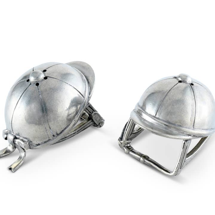 Vagabond House - Wholesale Salt & Pepper Shaker Set - Riding Hat Salt & Pepper Set2