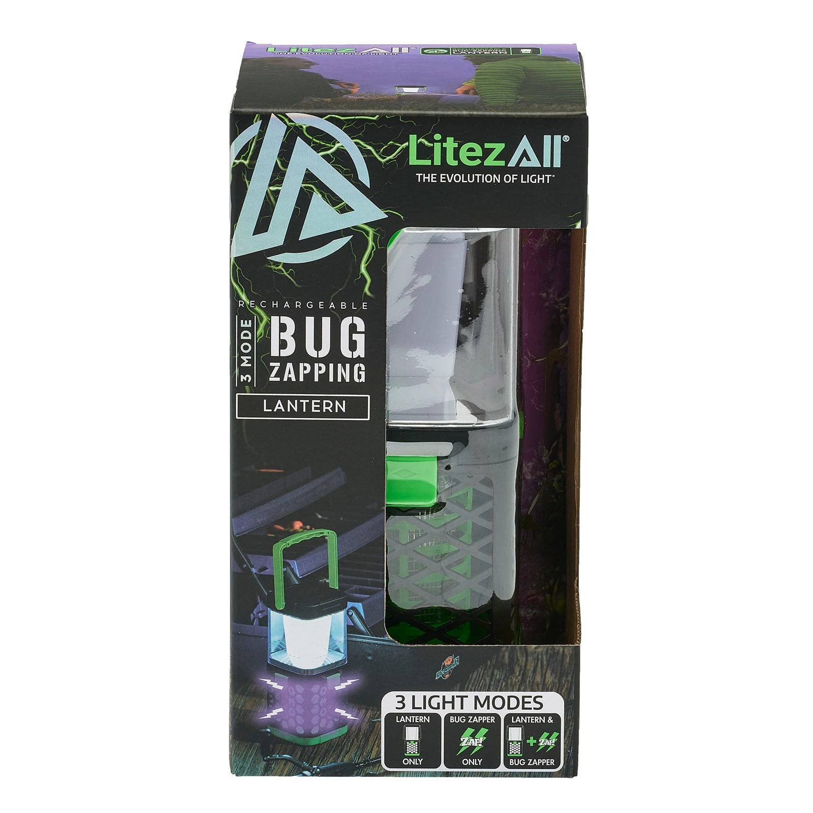 LitezAll - Wholesale Lantern - LitezAll Rechargeable Bug Zapping Lantern36