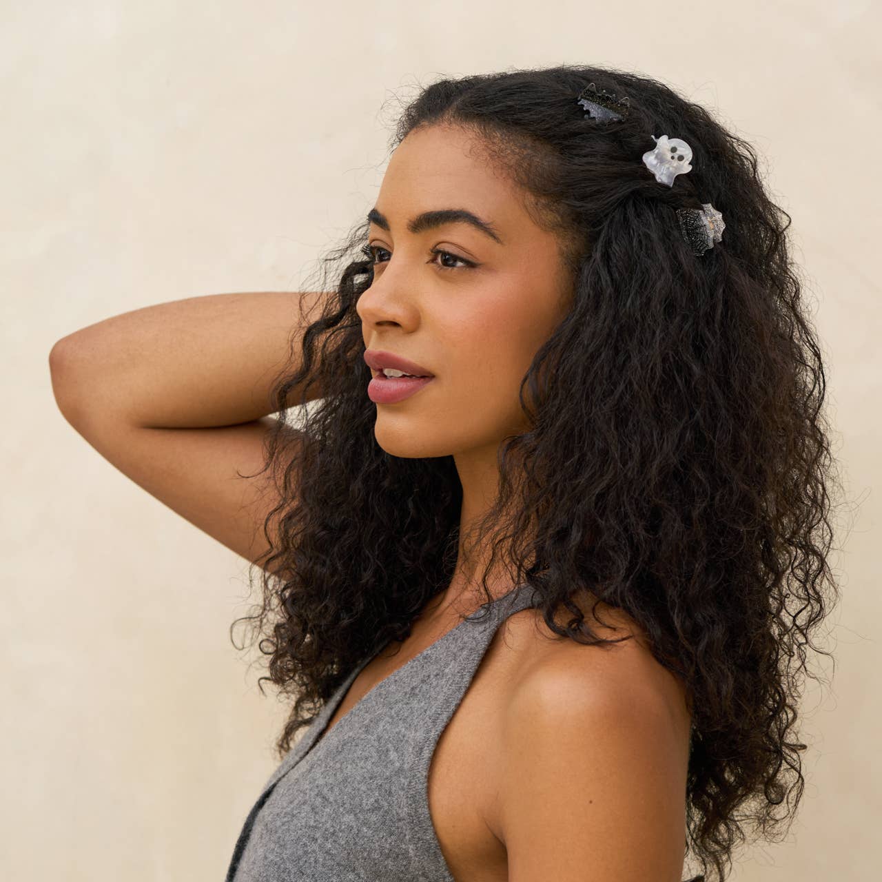 KITSCH - Wholesale Hair Clip - Women's - Mini Claw Clips 6pc Set - Halloween5