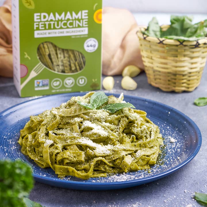 The Only Bean - Wholesale Pasta - Organic Edamame Fettuccine - Gluten Free Pasta (6 pack)5