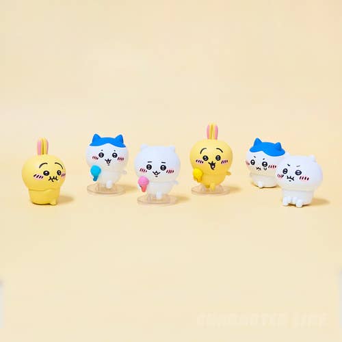 K-Wonderland - Wholesale Figurine Toy - Kids - Restock! Chiikawa Cute Figure Random mystery Capsule Set4