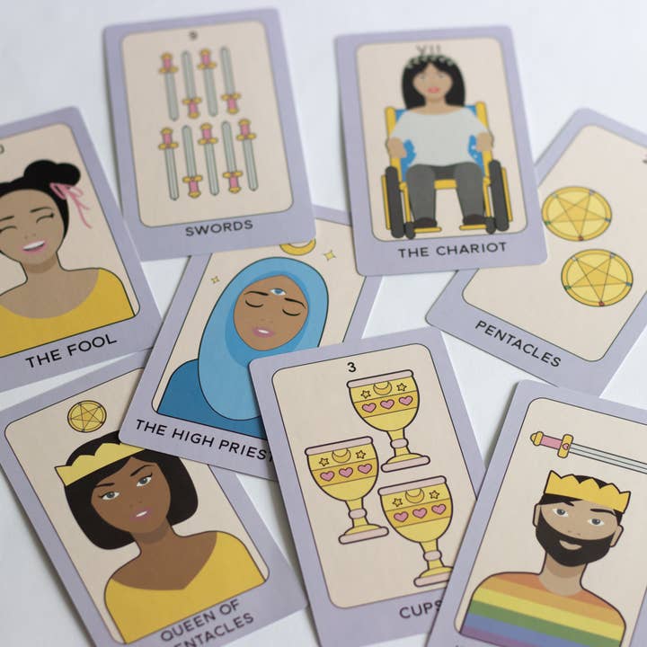 Mulberry Moons – wholesale Tarot-kort – Pastell Magic Tarot4