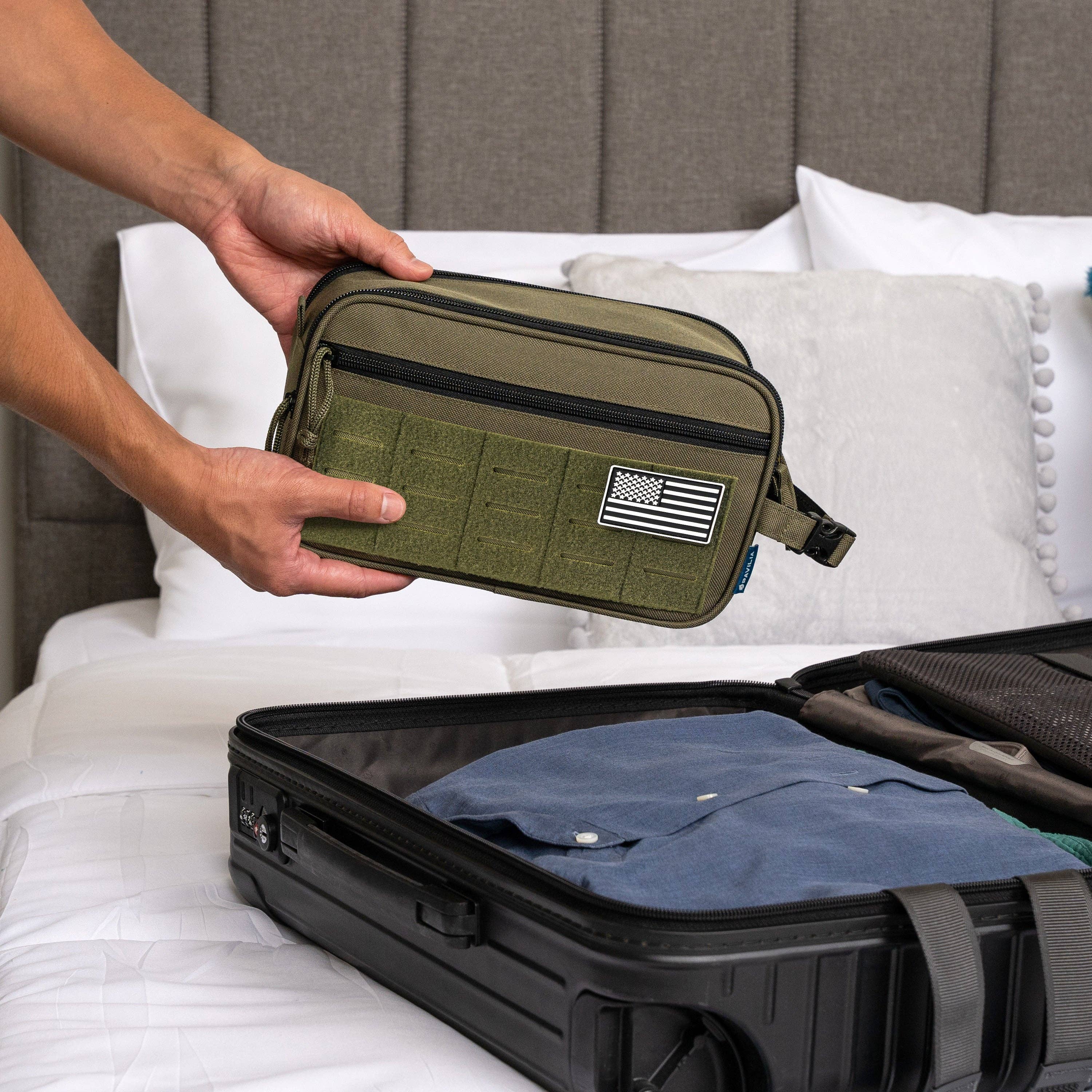 Pavilia - Venta al por mayor Neceser - Hombre - Bolsa de Aseo Táctica Militar53