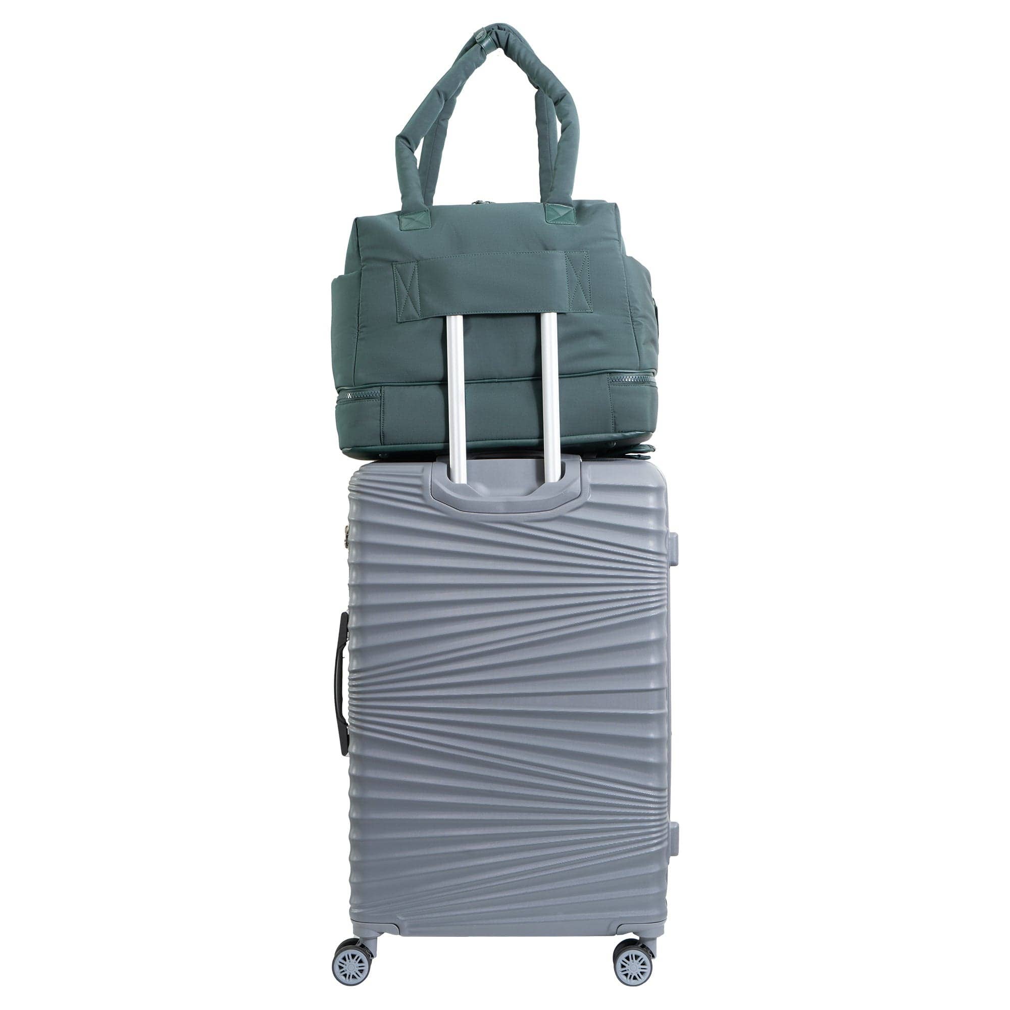 Magid - Wholesale Weekender Bag - Women's - Joan & David 18 Inch High Density Sport Nylon Drop Bottom Duffel Bag6