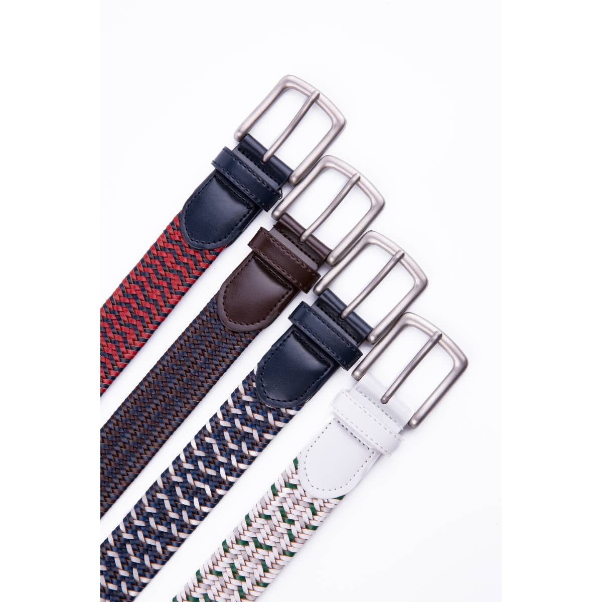 Fabio Valenti - Wholesale Belt - Unisex - Leather Braided Belts Men Golf Belt-101628