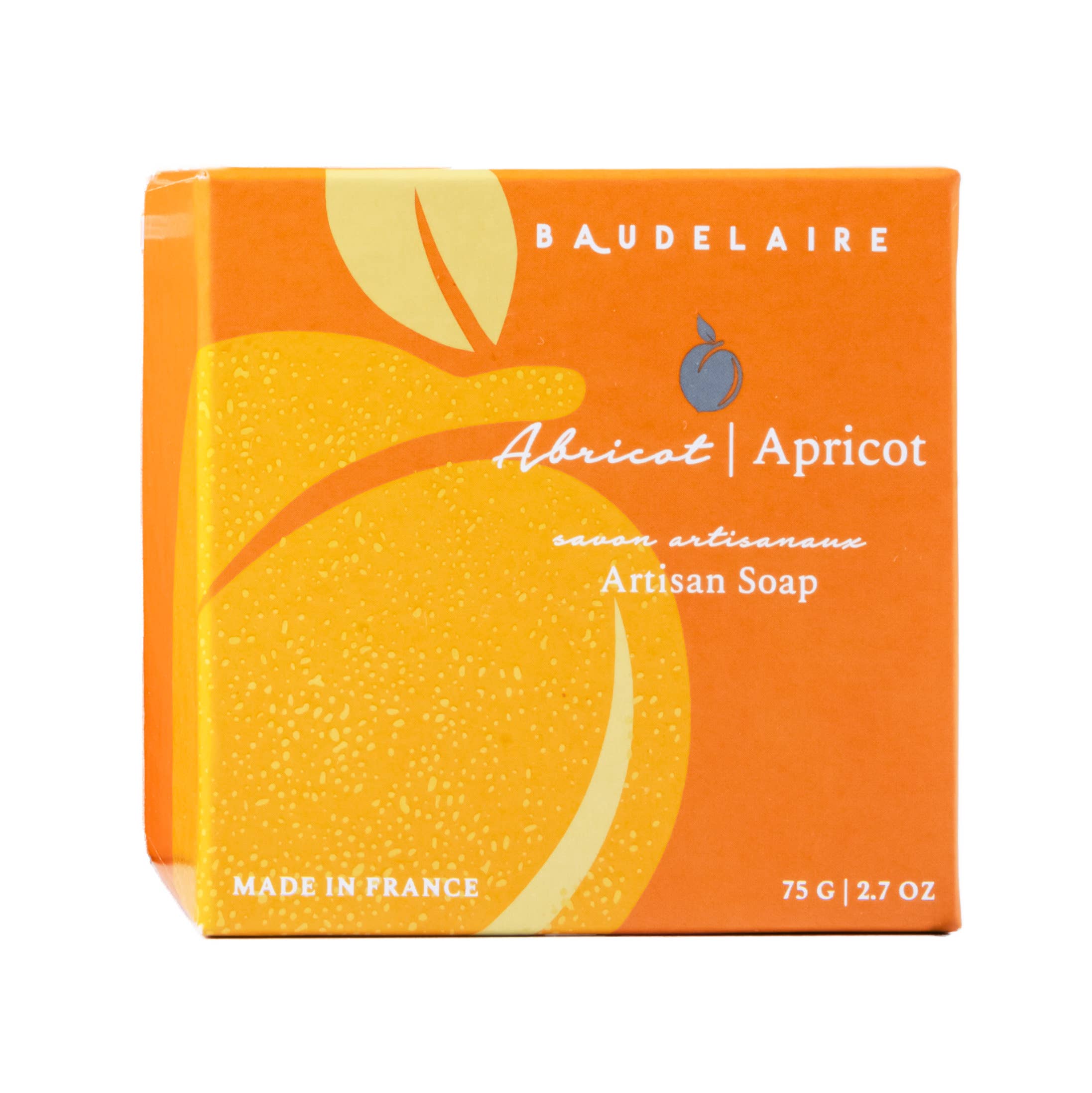 Baudelaire - Wholesale Bar Soap - Apricot 2 Bar Box 2.7oz