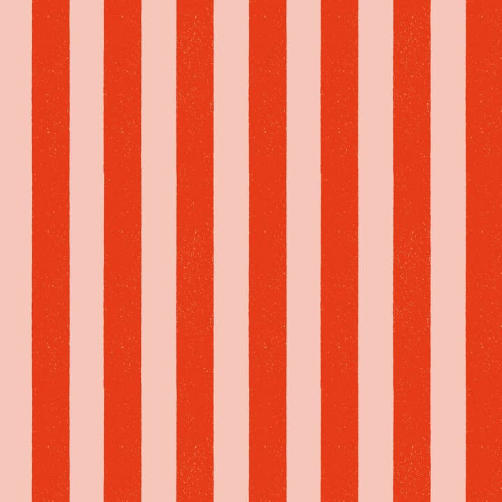 Bird & Co Studio - Wholesale Flat Wrap - Candy Stripe | Modern-Retro Recycled Gift Wrap Paper