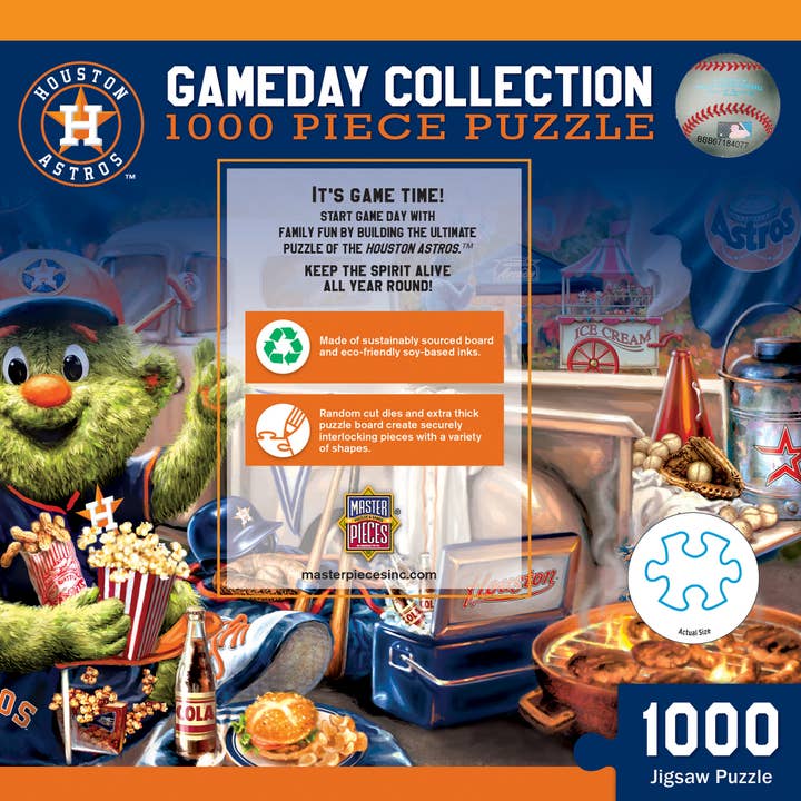 Masterpieces Puzzles - Wholesale Puzzle - Adult - Houston Astros - Gameday 1000 Piece Puzzle