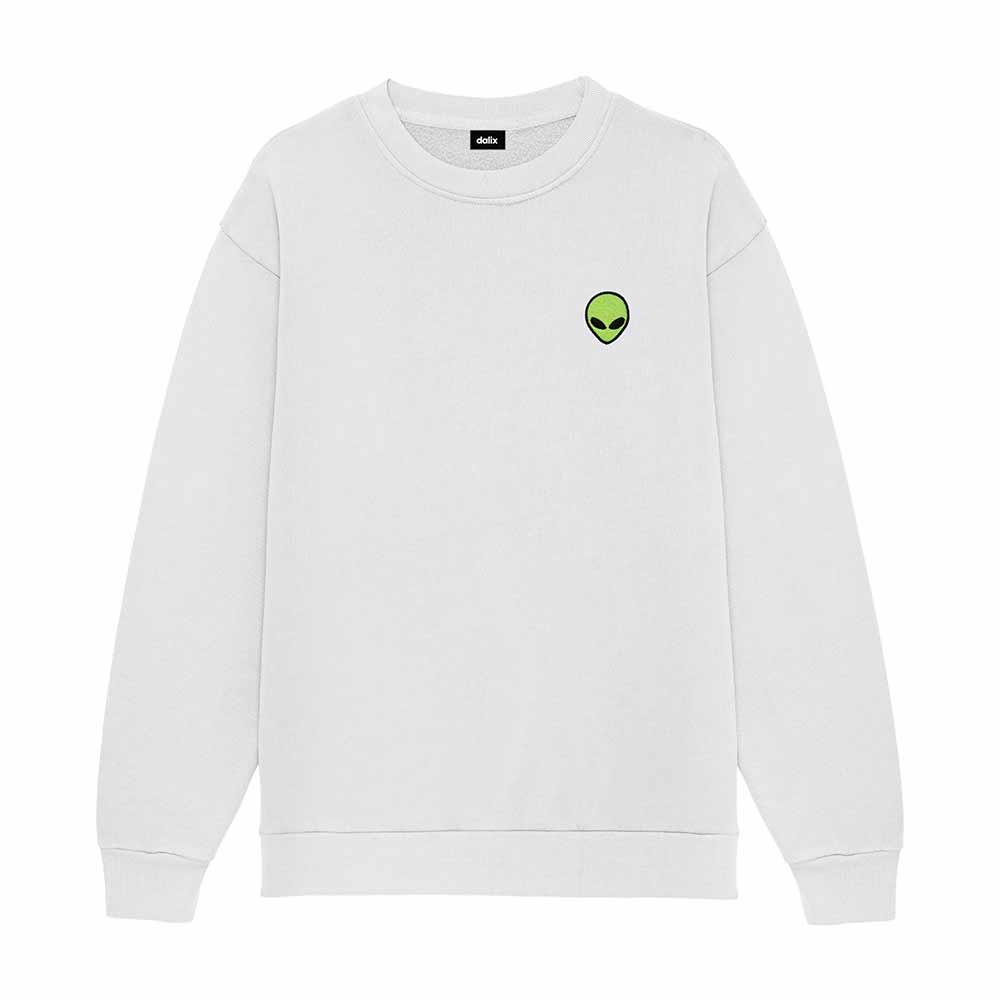 Dalix - Wholesale Grafisch sweatshirt - Uniseks - Dalix Alien Zware Relaxte Sweater12