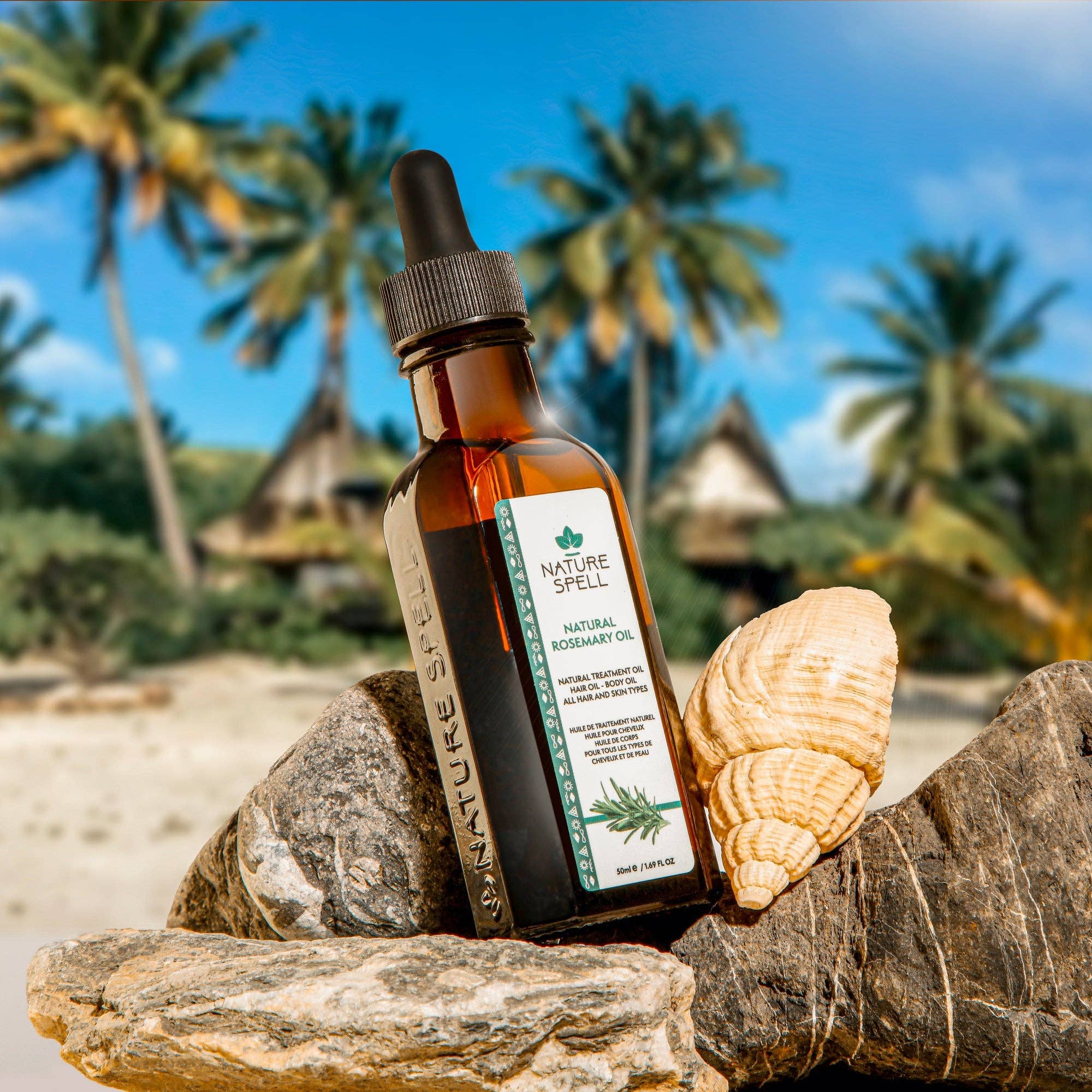 Nature Spell - Wholesale Hair Oil - Nature Spell Travel Size Rosemary Oil for Hair 50ml5