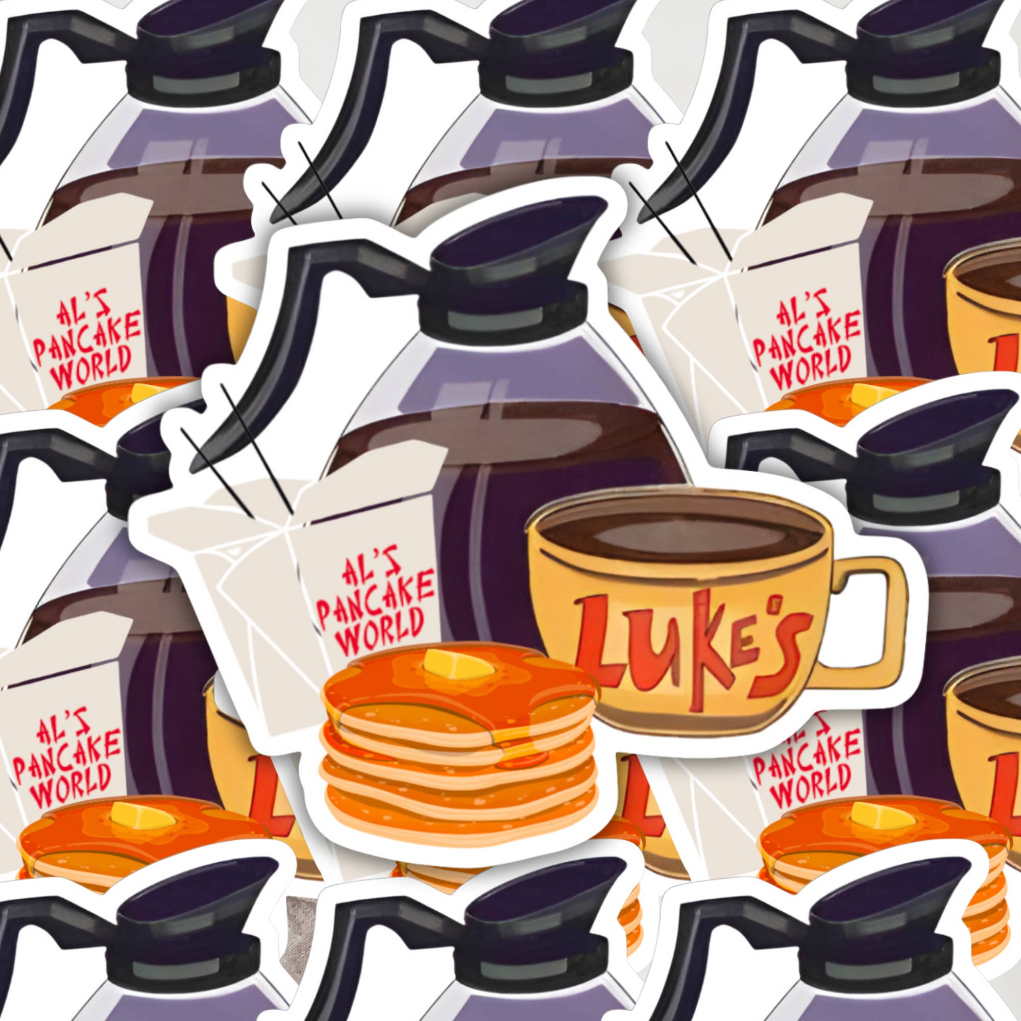 Belladonna Book Coven - Wholesale Sticker - Luke's Diner Al's Pancake World Gilmore Girls Sticker