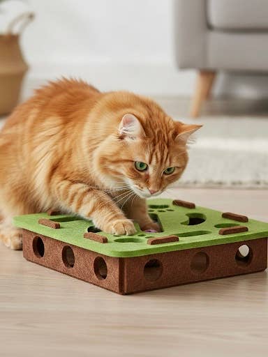 Le puzzle pour chats intelligents, jouet d'intelligence pour chats pour la vente par Doggotique