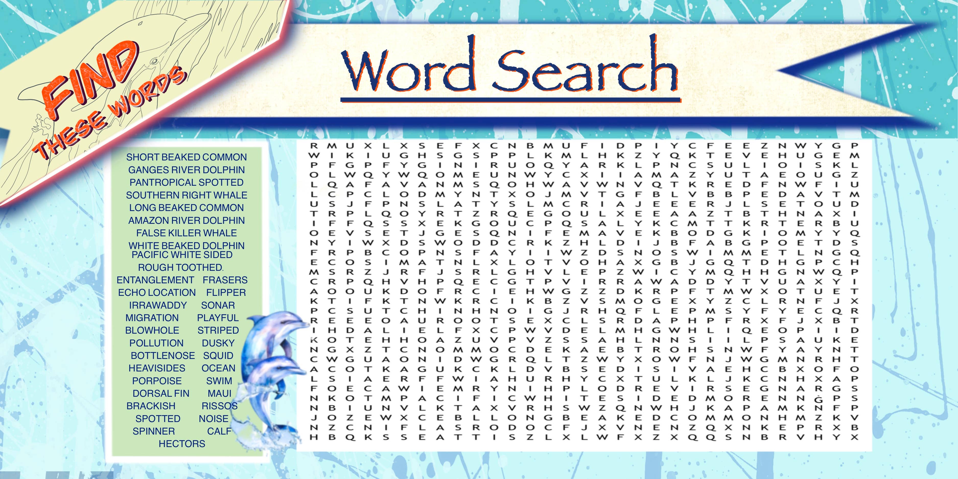 Love Kathleen Productions – Engroshandel Malebog - Børn og baby – Coloring Passport Dolphin Edition 1 Alder 5-12514