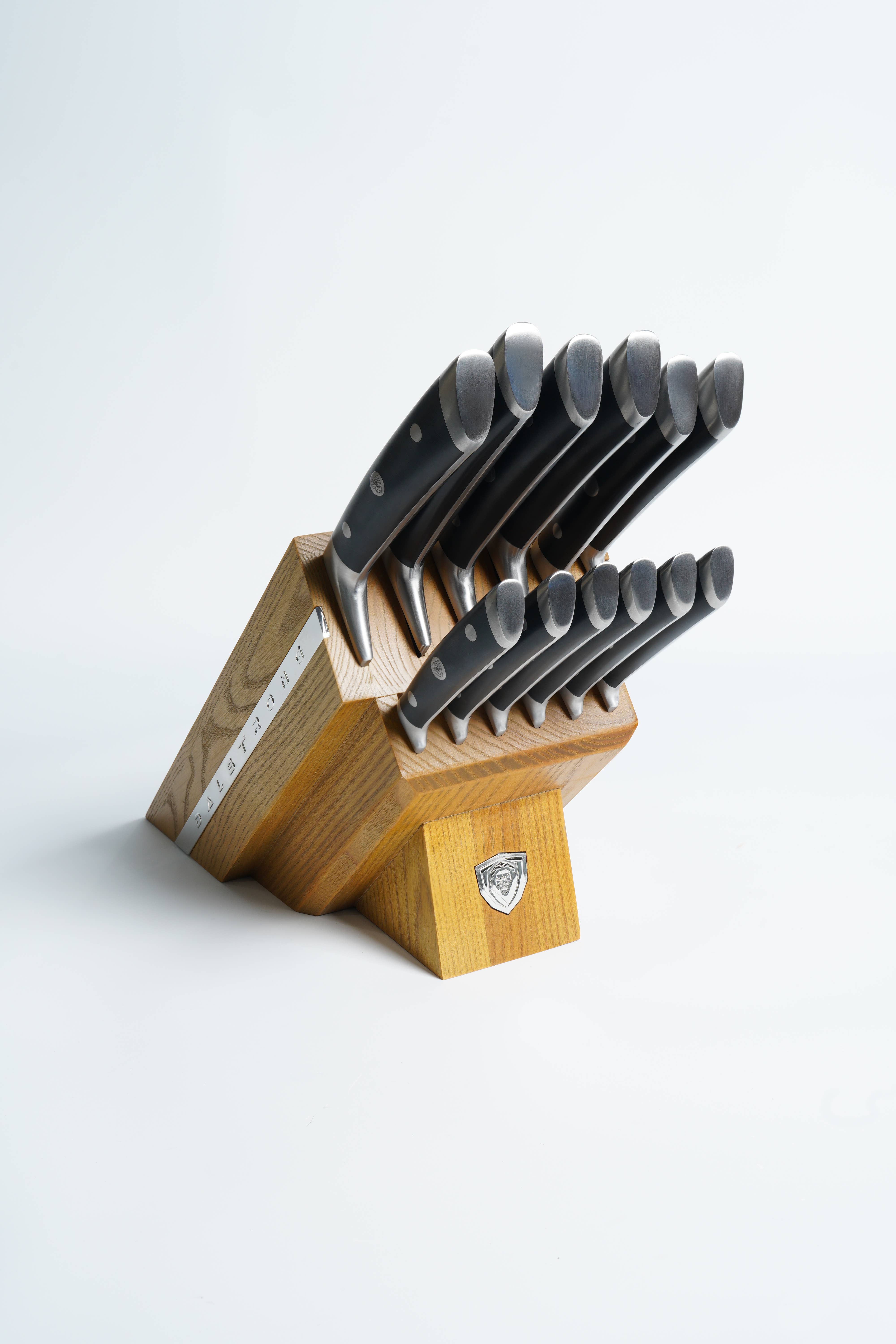 Dalstrong - Wholesale Knife Set - Knife Block 12-Pc | Black | Gladiator Series | Dalstrong ©1