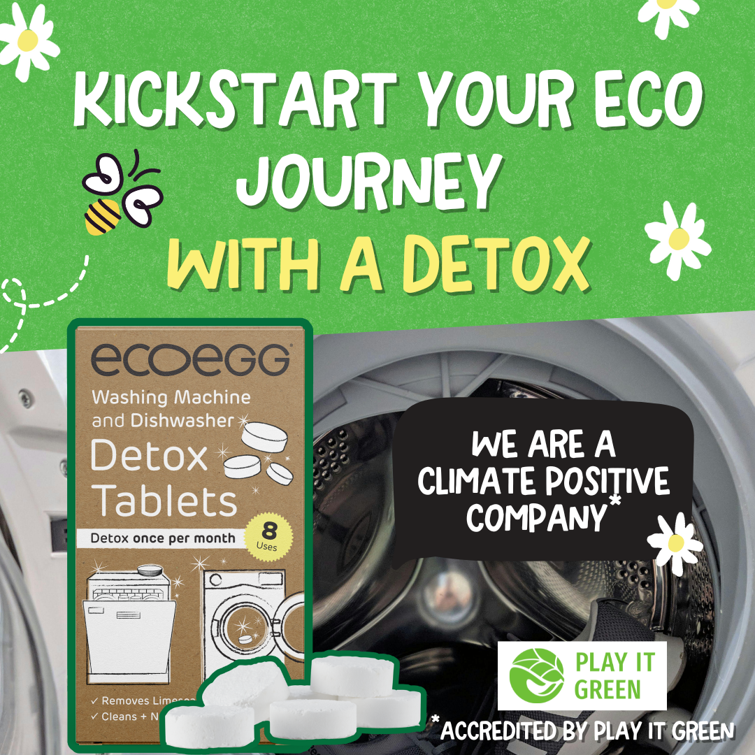 Ecoegg – wholesale Laundry detergent powder/pods – Detox Cleaning Tablets  x 8 - Washing Machine & Dishwasher 1