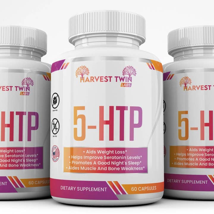 Harvest Twin Labs - Wholesale Oral Supplement/Vitamin - 5-HTP Mood Enhancer Supplement for Increased Serotonin Levels