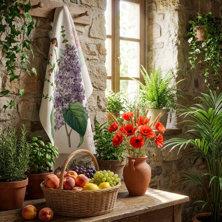 Toallas de cocina Primavera, 100% Hecho en Italia para venta al por mayor de The Napking