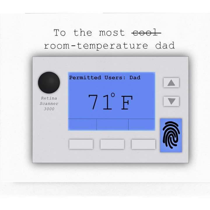 Room Temperature Dad for wholesale by Magnolia Marks Studio