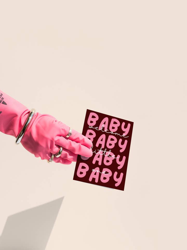 Baby Baby Baby Card for engroshandel hos Soko Says