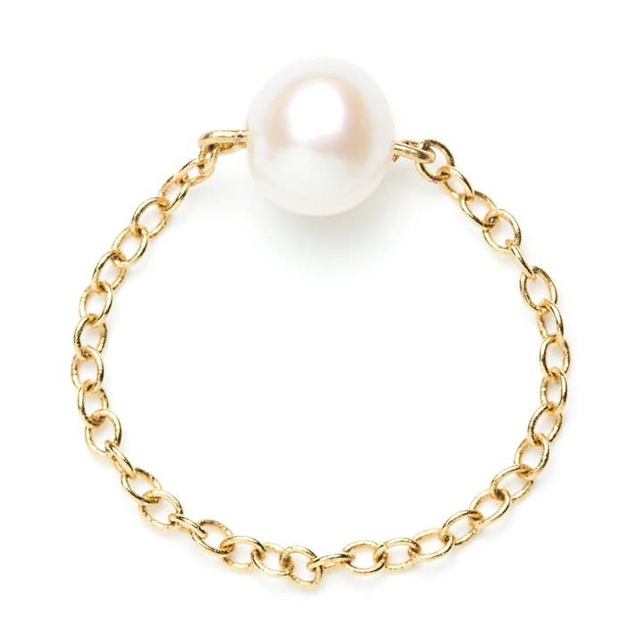 Perlée solo ring for wholesale by Jour De Mistral