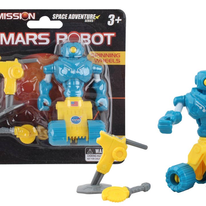 Daron Worldwide Trading - Wholesale Toy Set - Kids - PT63170 Space Adventure Mars Mission Mars Robot w/2 accessor