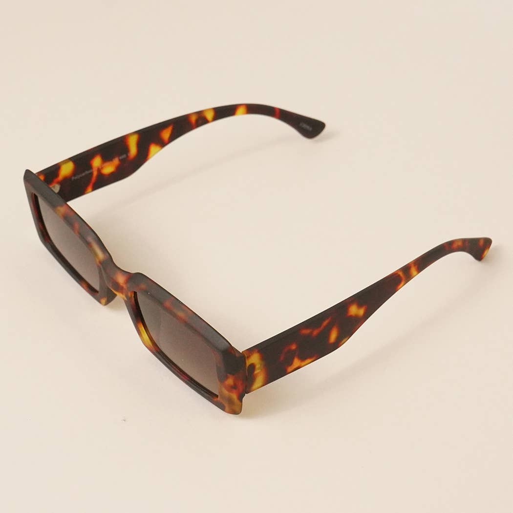 Assorted Acetate Rectangle Fashion Sunglasses for wholesale on Faire7