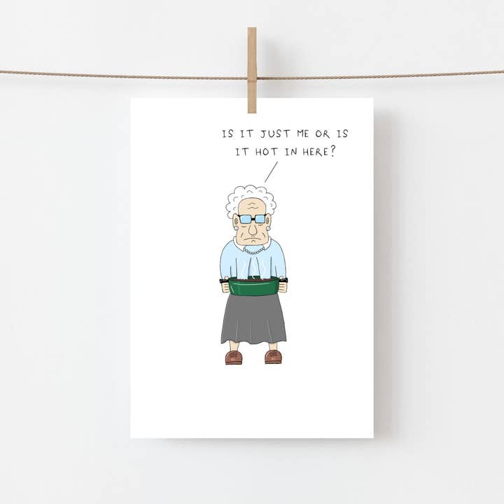 Carte d'anniversaire chaude pour la vente par AJS STUDIOS