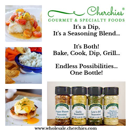 Cherchies Specialty Foods - Wholesale Dried Spice Mix - Lem'n Dill - 1.1 oz Seasoning Blend/Dip Mix1