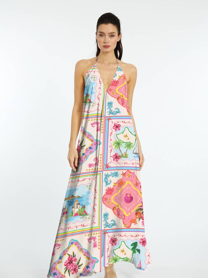 Portofino Infinity Kjole for engroshandel hos Wrap Up by VP