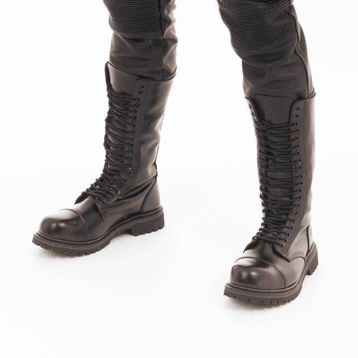 TTM Wholesale - Wholesale Boots - Men's - Prowler RED 20 Hole Leather Boots