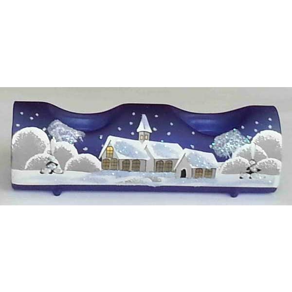 Glass by Iness - Wholesale Candle Holder - Dual Candle Holder - Centerpiece Style21