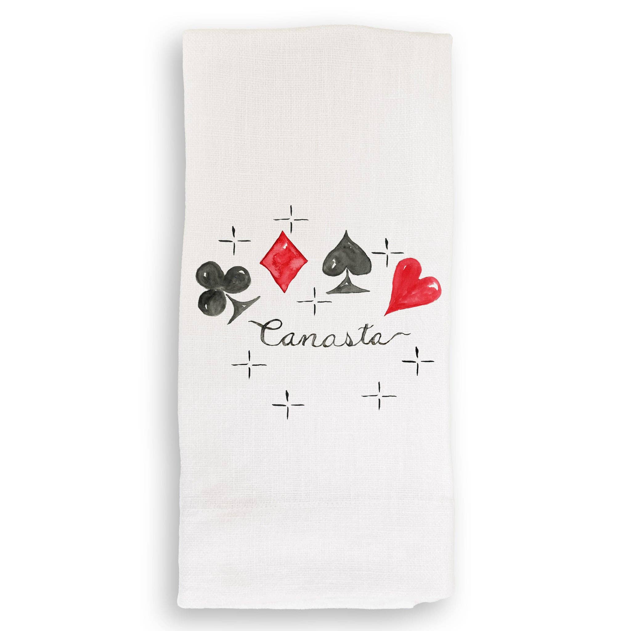 French Graffiti - Wholesale Tea Towel - Canasta2