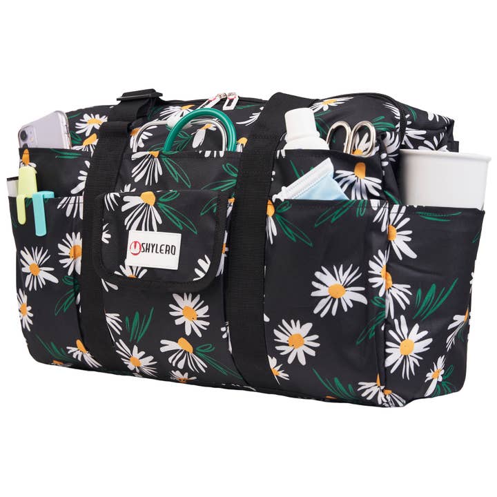 Nurse Bag and Utility Tote | Waterproof | Field Chamomile for wholesale by SHYLERO