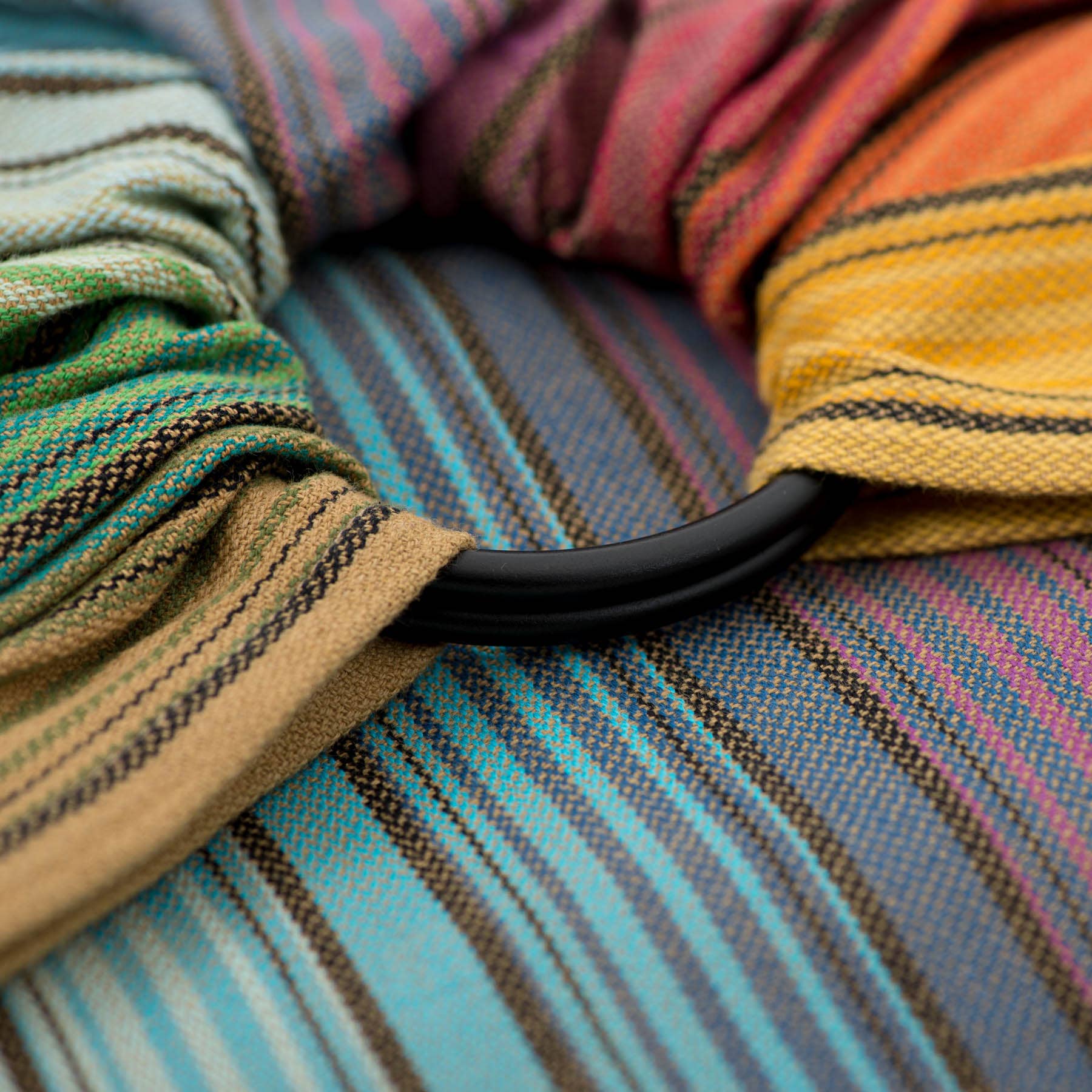 Girasol - Wholesale Baby Wrap/Sling - Ringsling Chameleon, fairly produced, handwoven3