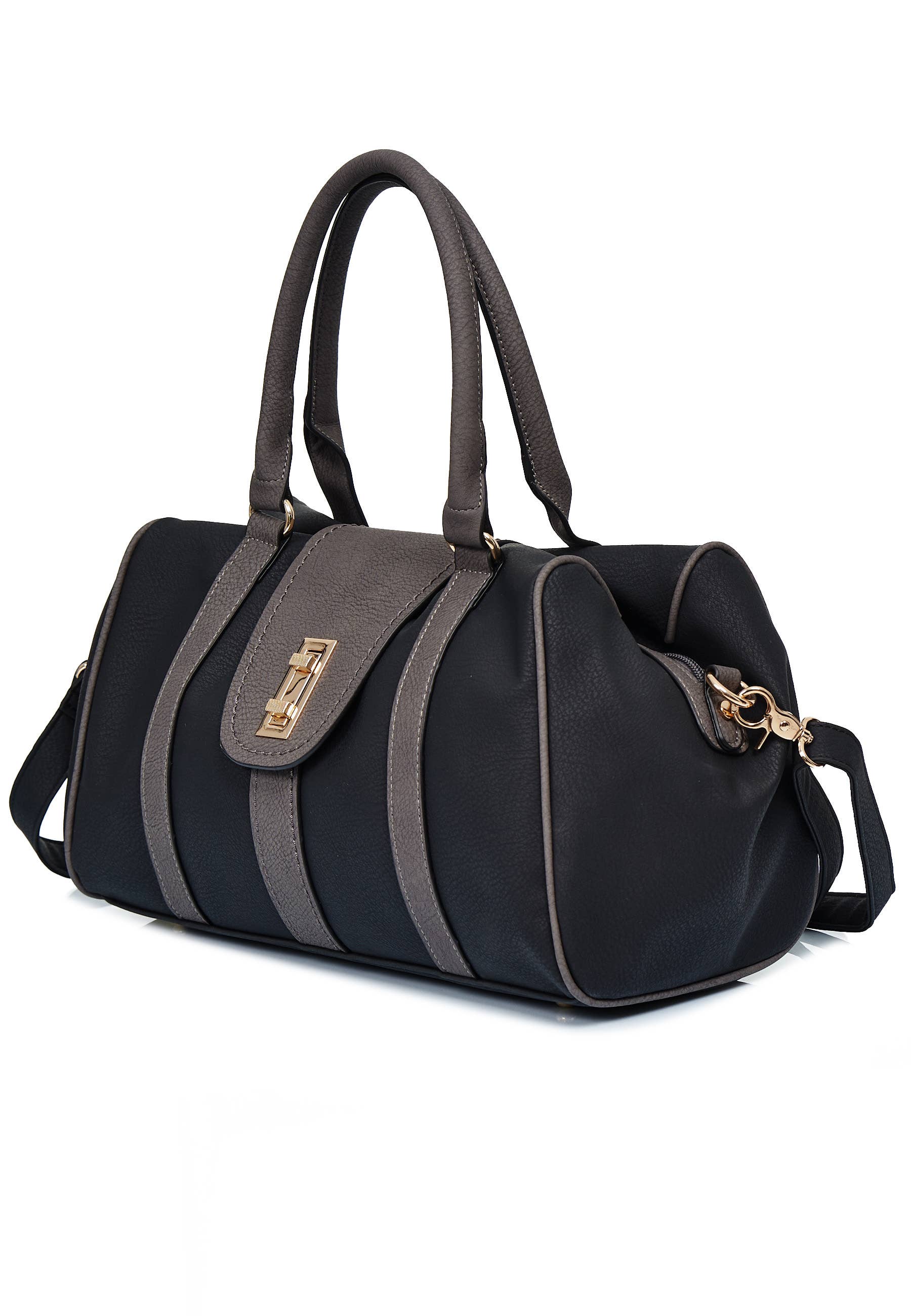 HJS - Wholesale Shoulder Bag - Women's - Handbag 'OTAY' - Quality and Two-Tone8