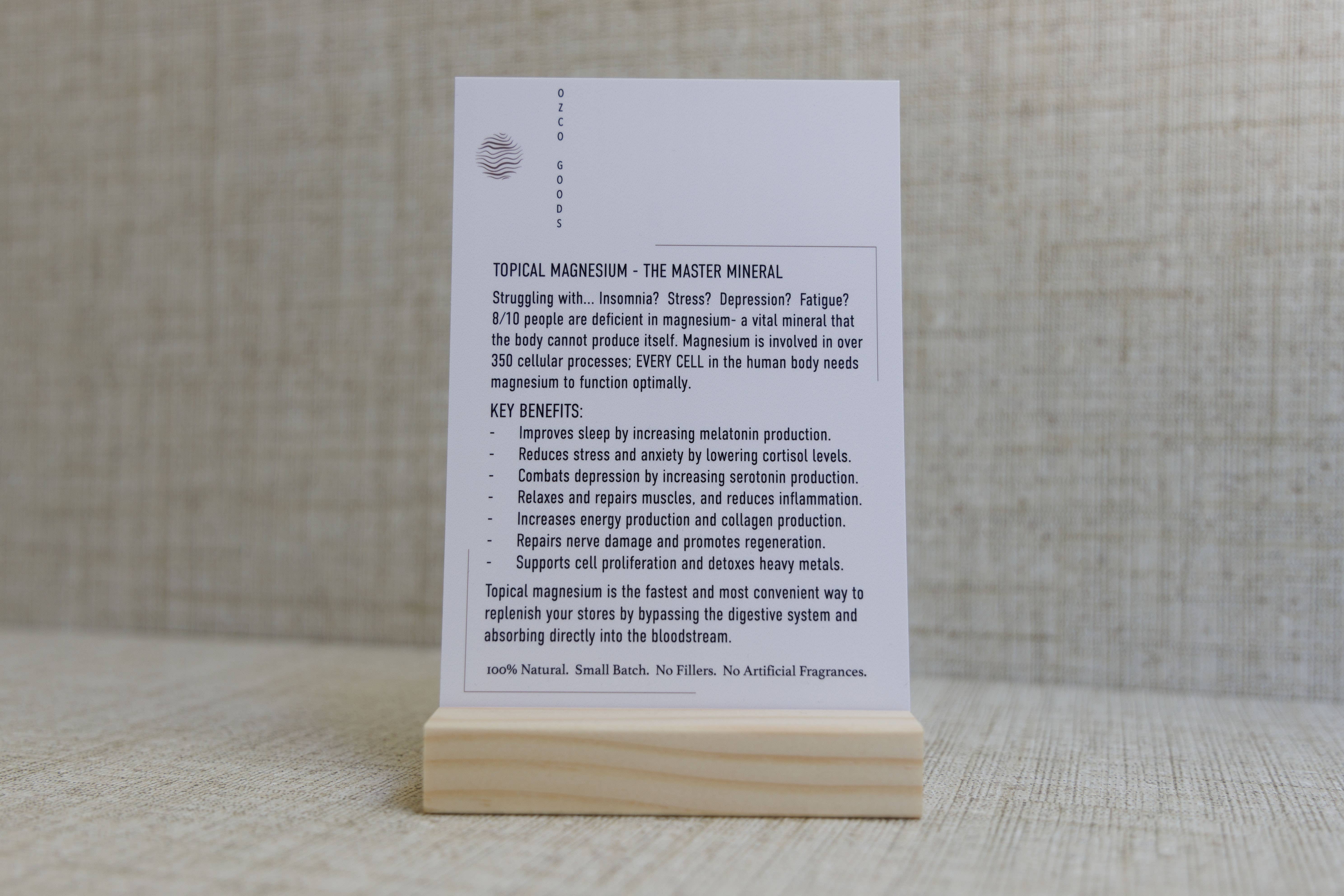 OZCO Goods - Wholesale Pain Relief Spray/Cream - Sweet Orange Magnesium Refresh Spray4