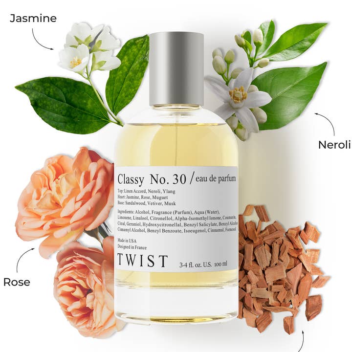 Twist Classy No. 30 Inspired by C. Number 5 Perfume for wholesale by House of Twist