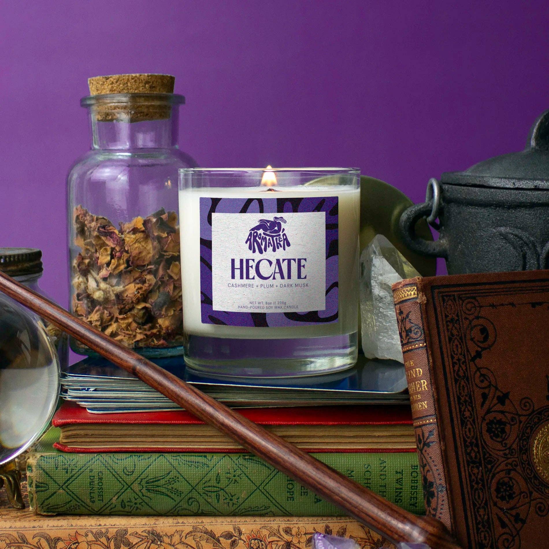 Aromatheá - Wholesale Jar/Filled Candle - Hecate Candle3