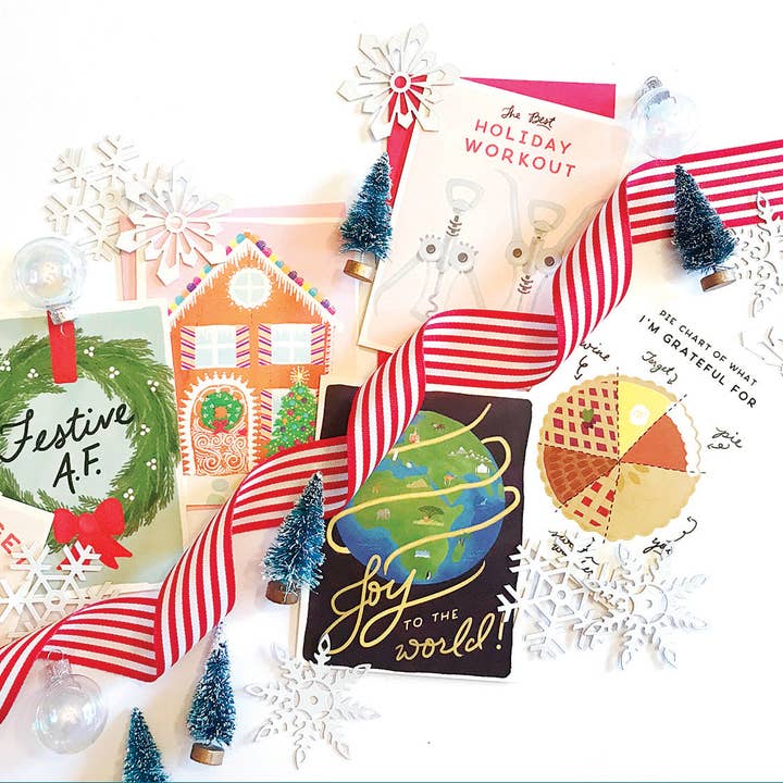 Slightly Stationery - Wholesale Thanksgiving Card - Pie Chart4