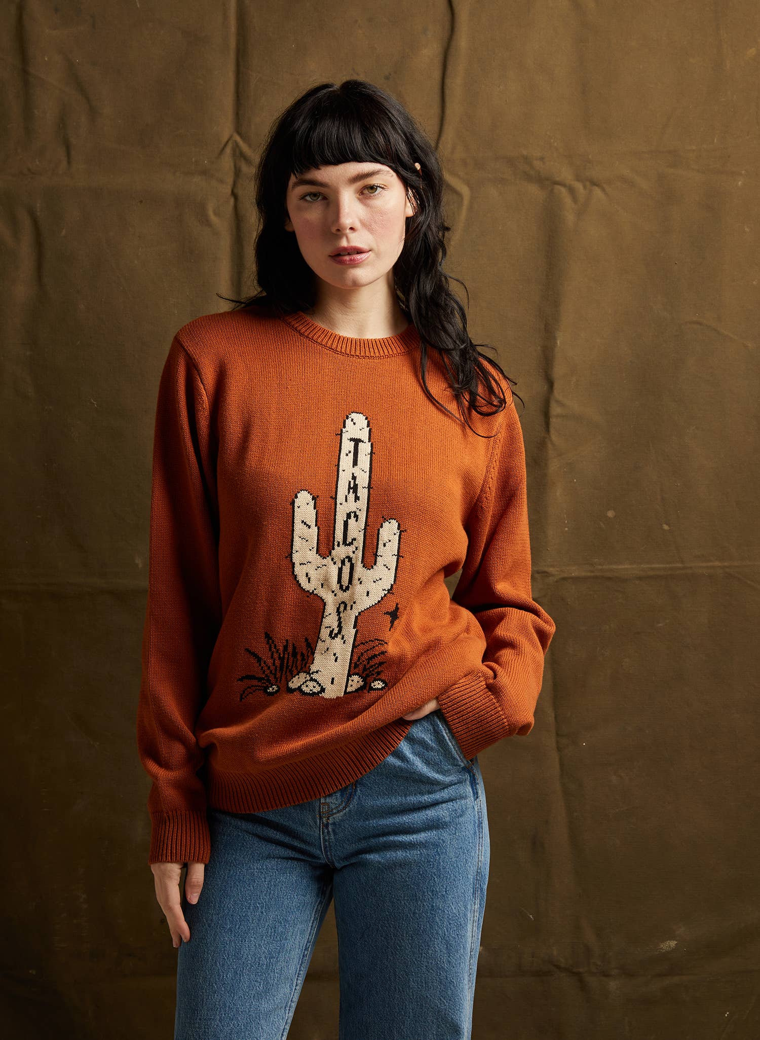 Pyknic - Wholesale Knit Sweater - Unisex - Cactus Tacos Knit Sweater - Unisex5