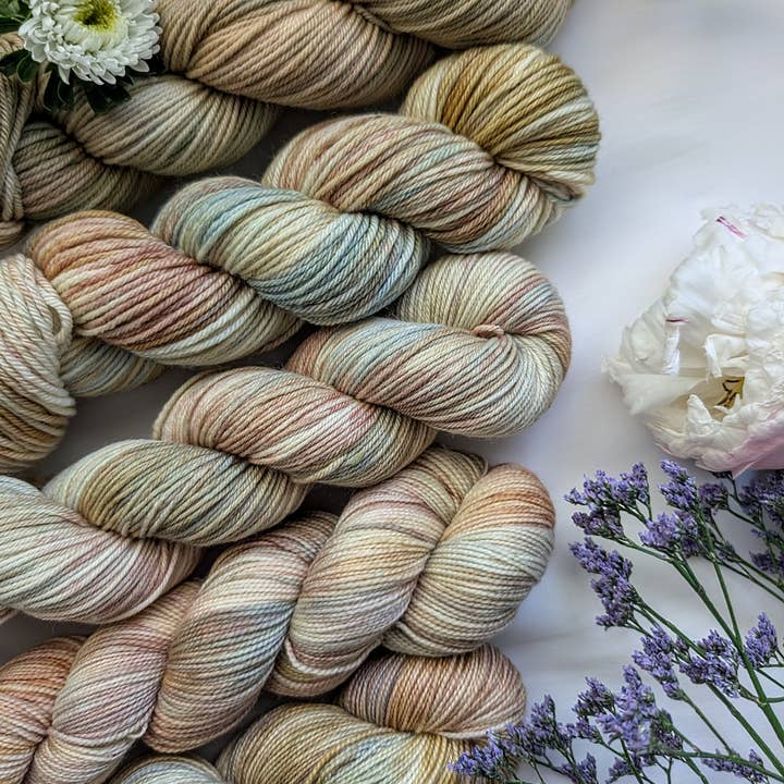 The Ginger Needle – Fio por atacado – Arches, Fio Fingering Superwash Merino Lã/Nylon 4-unidades0